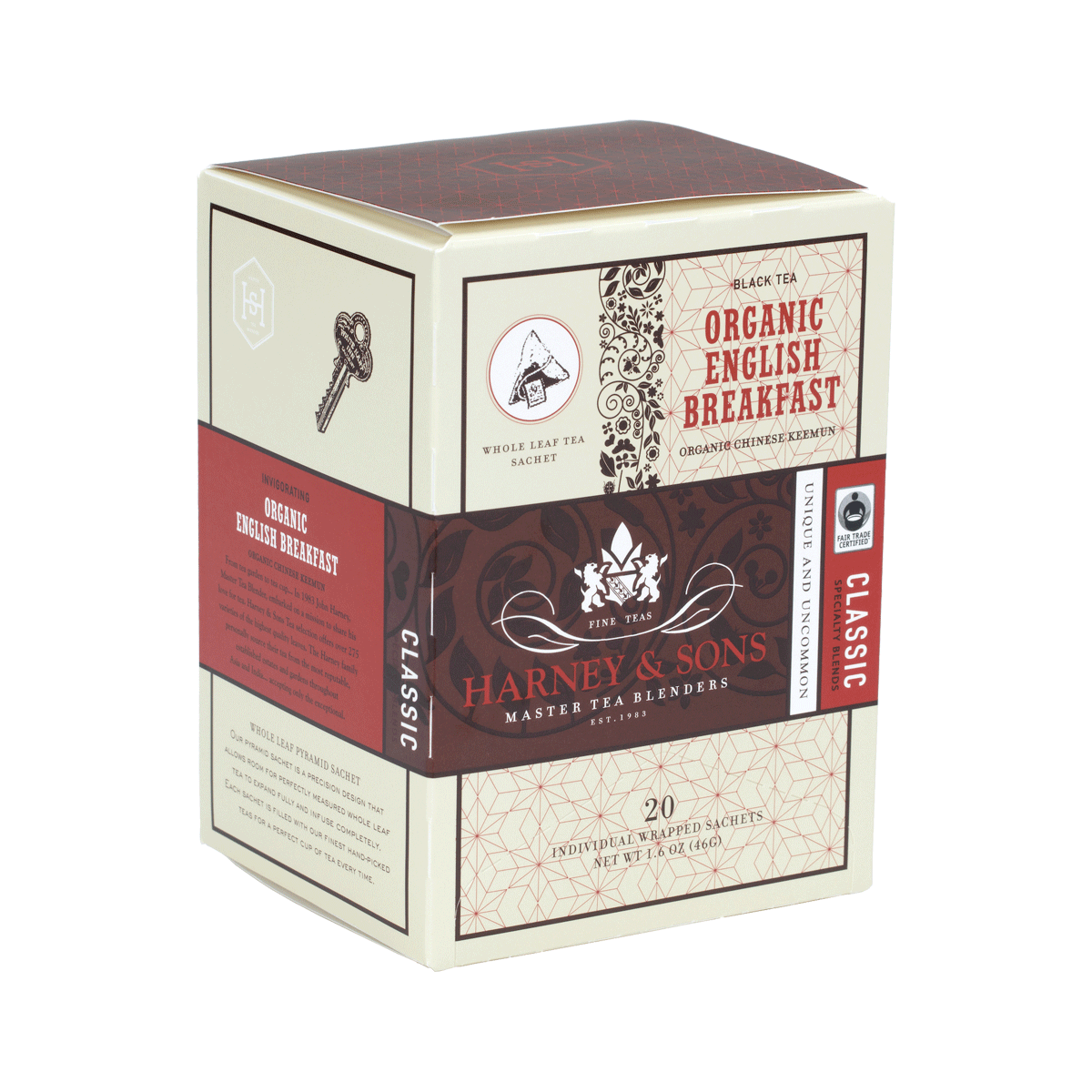 Organic English Breakfast - Harney & Sons Teas, European Distribution Center