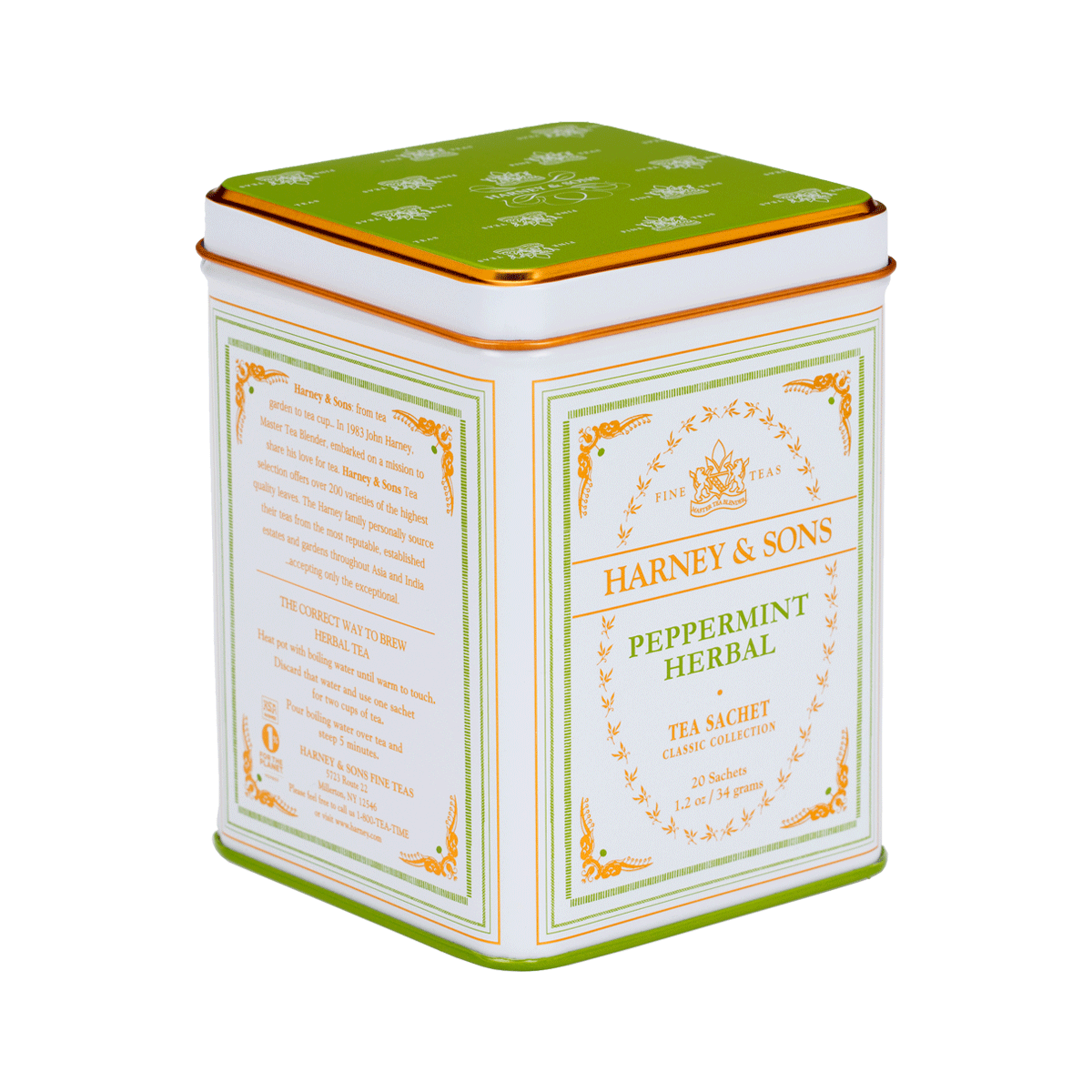 Peppermint Herbal - Harney & Sons Teas, European Distribution Center